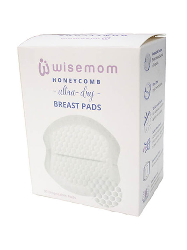 Wisemom Ultra Dry Breast Pads (Box of 30 edamama